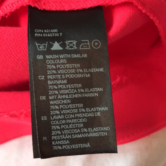 60’s style sleeveless coral dress w flared skirt - Picture 5 of 5